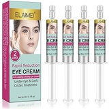 QILEBI 2Pack Rapid Reduction Eye Cream, Quick Repair Eye Cream, Eye Bags Treatment - Instant Results within 120 Seconds - Reduces Appearance of Dark Circles and Wrinkles and Fine Lines an