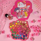 Qing Beauty large Eye Shadows Pallets,Cute Animal Fantasy Collection Eyeshadow Palette,50 Colors Highly Pigmented Matte Shimmer Glitter Rainbow Bright Powder Long Lasting Makeup Pa