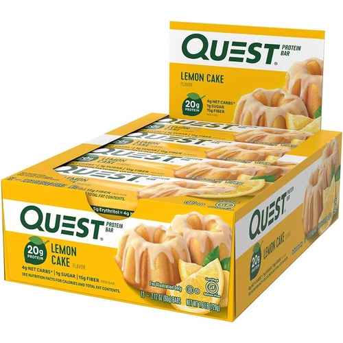  Quest Nutrition- High Protein, Low Carb, Gluten Free, Keto Friendly, 12 Count