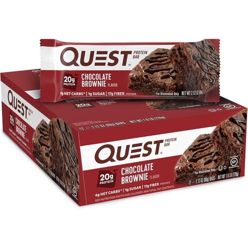  Quest Nutrition- High Protein, Low Carb, Gluten Free, Keto Friendly, 12 Count