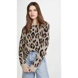 R13 Leopard Cashmere Sweater
