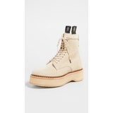 R13 Single Stack Suede Boots