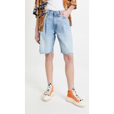 R13 Damon Pleated Relaxed Shorts