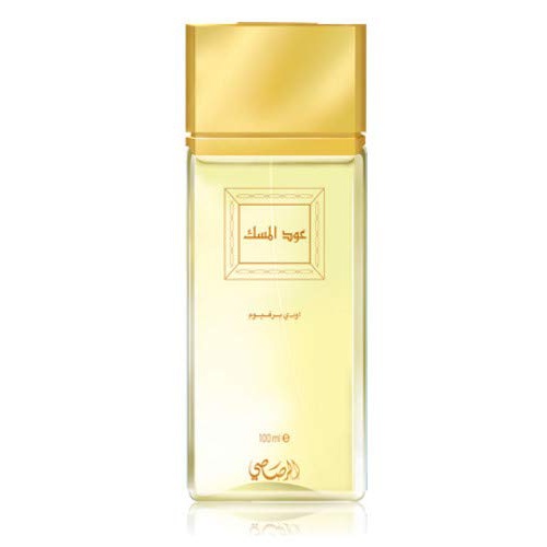  RASASI Oudh Al Misk for Men and Women (Unisex) EDP - Eau De Parfum 100ML (3.4 oz) | Elegant Oud Bottle | Charming Blend of Clary Sage, Bergamot with Bold Woody Base | Signature Dubai Perf