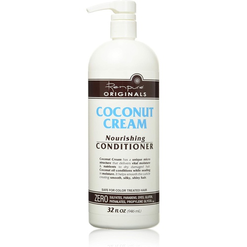  Renpure Coconut Cream Nourishing Conditioner, 32 Ounce