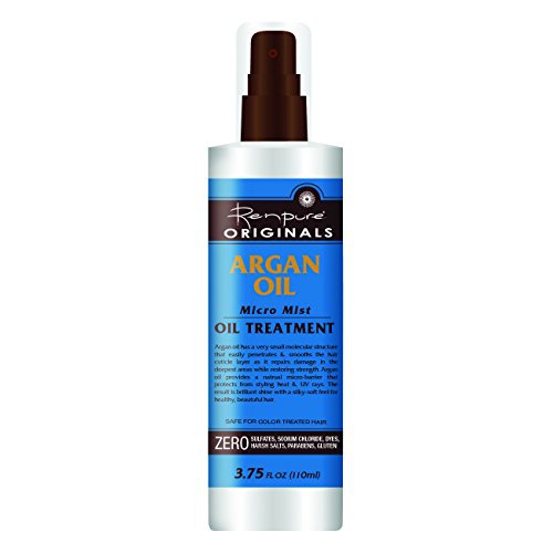  Renpure Argan Micro Mist Oil Treatment With Sprayer, 3.75 Ounces