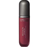 Revlon Ultra HD Lip Mousse Hyper Matte, Longwearing Creamy Liquid Lipstick in Red / Coral, Red Hot (815), 0.2 oz