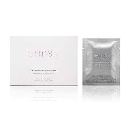  RMS Beauty The Ultimate Makeup Remover Wipes - Gentle Facial Cleansing Cloths with Moisturizing Organic Coconut Oil on Cotton Wipes, Cleanse Without Irritation & Safe Near Delicate