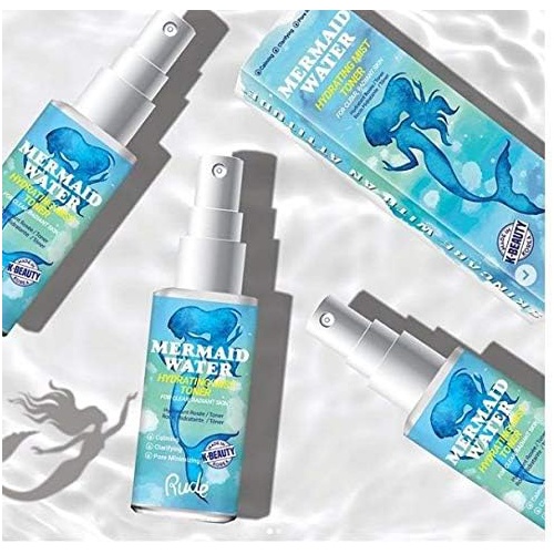  RUDE Mermaid Water Hydrating Mist Toner