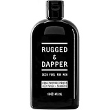 RUGGED & DAPPER Dual Purpose Power Body Wash & Shampoo for Men | Fresh Non-Toxic Scent for an All-Over Clean - 16 Oz