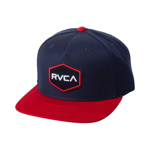  RVCA Mens Adjustable Snapback Straight Brim Hat