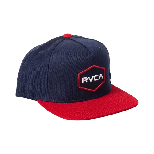  RVCA Mens Adjustable Snapback Straight Brim Hat