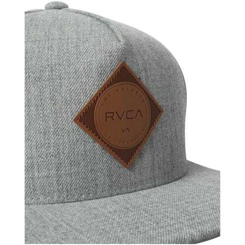  RVCA Mens Adjustable Snapback Straight Brim Hat