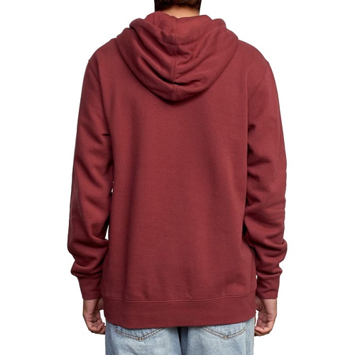  RVCA Mens Graphic Fleece Pullover Hoodie Sweatshirt