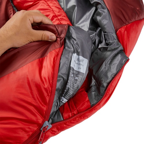  Rab Solar 3 Sleeping Bag: 32F Synthetic - Hike & Camp