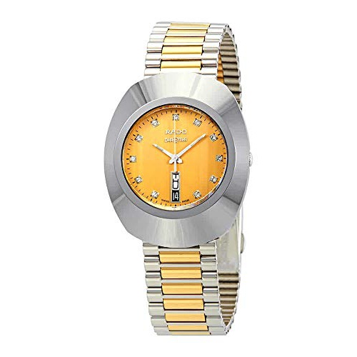  Rado Original Yellow Gold Dial Two-Tone Ladies Watch R12305304