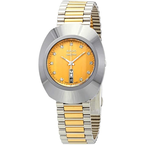  Rado Original Yellow Gold Dial Two-Tone Ladies Watch R12305304