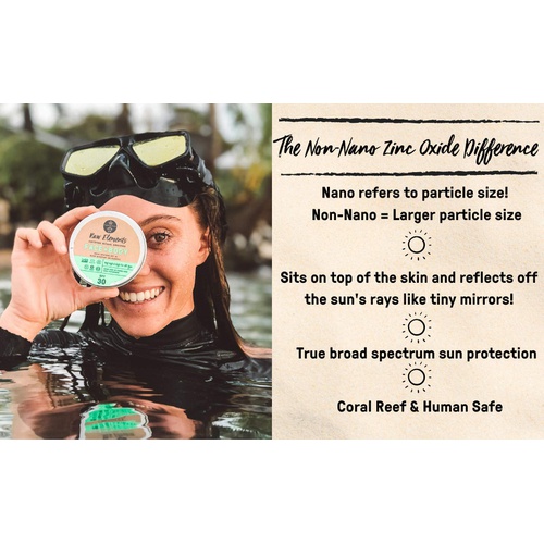  Raw Elements Tinted Facial Moisturizer Certified Natural Sunscreen | Non-Nano Zinc Oxide, 95% Organic, Very Water Resistant,Reef Safe,Non-GMO, Cruelty Free,SPF 30+, All Ages Safe,