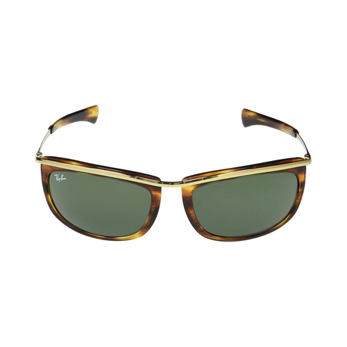 레이벤 Ray-Ban RB2219 Olympian Aviator Sunglasses 59 mm