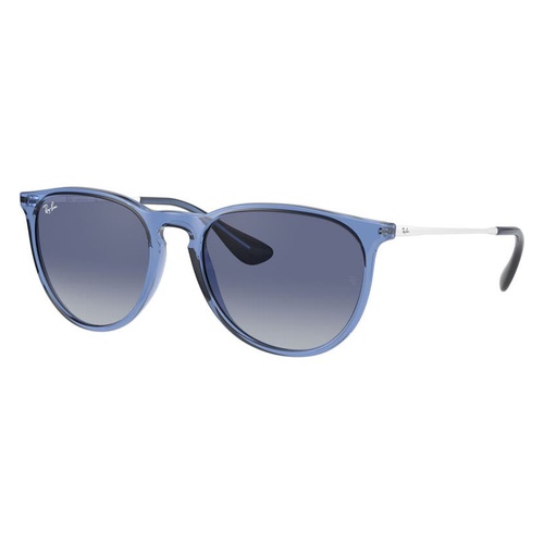 레이벤 Ray-Ban Erika Classic 54mm Sunglasses_BLUE/ LIGHT GREY BLUE GRADIENT