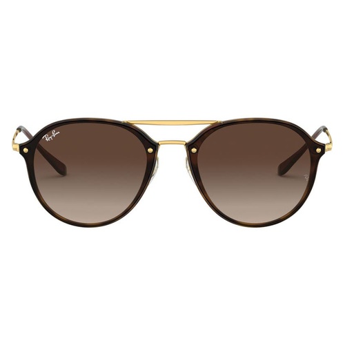 레이벤 Ray-Ban 62mm Gradient Lens Aviator Sunglasses_HAVANA