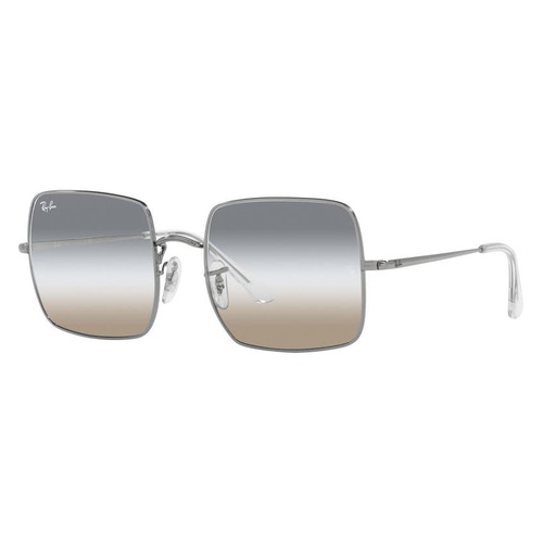 레이벤 Ray-Ban 54mm Square Sunglasses_GUNMETAL / CLEAR GRADIENT GREY