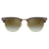 Ray-Ban Clubmaster 51mm Gradient Sunglasses_GRAY HAVANA/ GREY Gradient