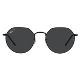 Ray-Ban Jack 53mm Polarized Sunglasses_BLACK / Polarized BLACK