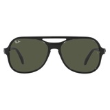 Ray-Ban 58mm Aviator Sunglasses_TRANSPARENT BLACK