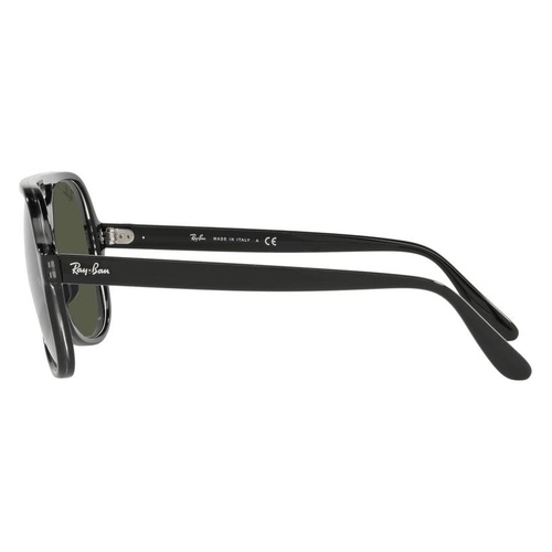 레이벤 Ray-Ban 58mm Aviator Sunglasses_TRANSPARENT BLACK