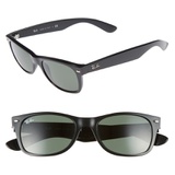 Ray-Ban Small New Wayfarer 52mm Sunglasses_BLACK