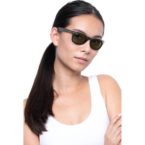 레이벤 Ray-Ban Small New Wayfarer 52mm Sunglasses_BLACK