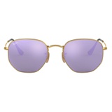 Ray-Ban Icons 51mm Sunglasses_GOLD/ WISTERIA FLASH