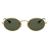 Ray-Ban Icons 51mm Sunglasses_GOLD/ GREEN