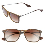 Ray-Ban Youngster 54mm Square Keyhole Sunglasses_BROWN