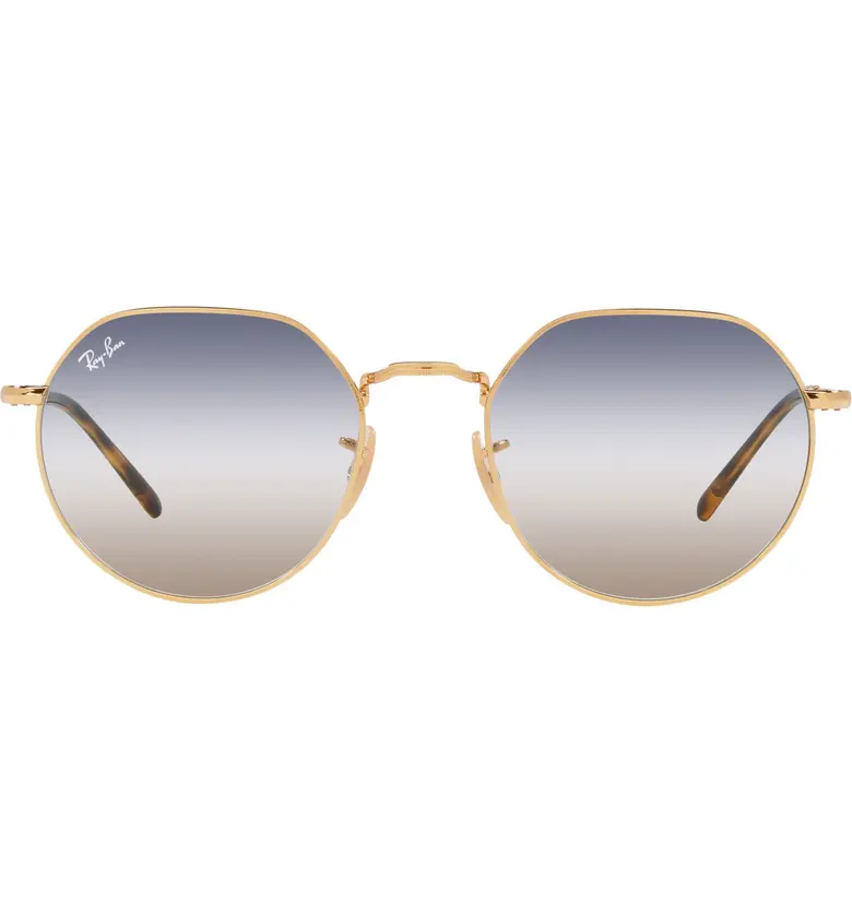Ray-Ban Jack 53mm Gradient Sunglasses_ARISTA / CLEAR Gradient BLUE