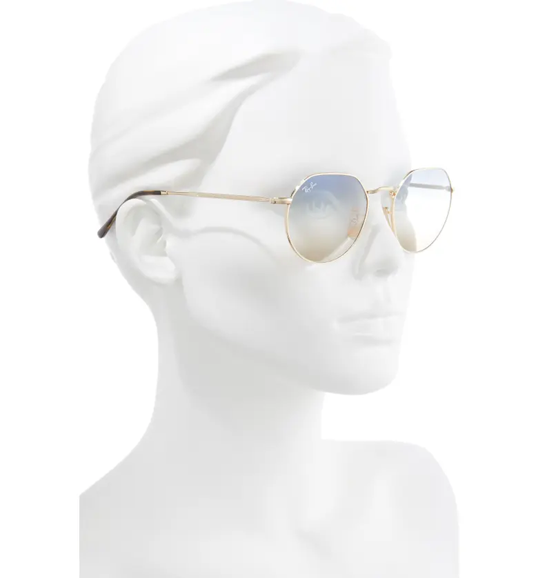 레이벤 Ray-Ban Jack 53mm Gradient Sunglasses_ARISTA / CLEAR Gradient BLUE