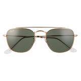 Ray-Ban 51mm Square Sunglasses_LEGEND GOLD/ GREEN