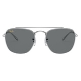 Ray-Ban 51mm Square Sunglasses_SILVER/ DARK GREY