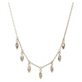 Rebecca Minkoff Stone Drop Collar Necklace