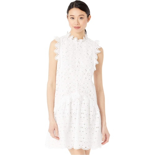  Rebecca Taylor Sleeveless Mina Eyelet Dress