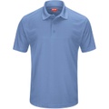 Red Kap Mens Short Sleeve Performance Knit Pocketless Coro Polo