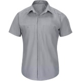 Red Kap Mens Short Sleeve Pro Airflow Work Shirt, Charcoal, XX-Large