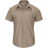 Red Kap Mens Short Sleeve Pro Airflow Work Shirt, Charcoal, XX-Large