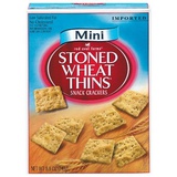 Red Oval Farms Mini Stoned Wheat Thins, Snack Crackers, 8.8 oz (Pack of 3)