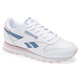 Reebok Classic Leather Sneaker_WHITE/ BERRY/ BLUE