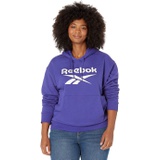 Reebok Identity Logo Plus Size Fleece Pullover Hoodie