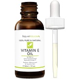 RejuveNaturals Vitamin E Oil - 100% Pure & Natural, 42,900 IU. Visibly Reduce the Look of Scars, Stretch Marks, Dark Spots & Wrinkles for Moisturized & Youthful Skin. d-alpha tocopherol (1 Fl. Oz