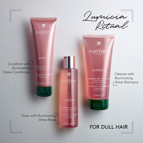  Rene Furterer LUMICIA Illuminating Shine Conditioner, Radiance Boosting, Dull Hair, Sulfate Free