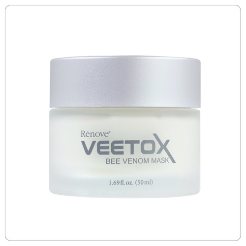  RENOVE VEE TOX Bee Venom Mask Anti-Aging Cream w/ Manuka Honey (15 )  Organic